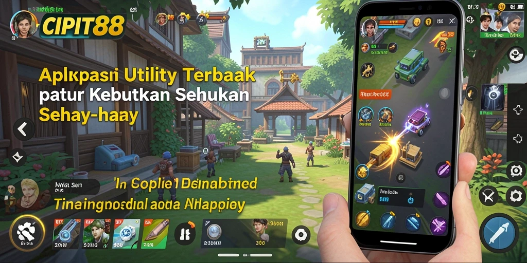 Tampilan antarmuka utama CIPIT88 yang mudah digunakan.