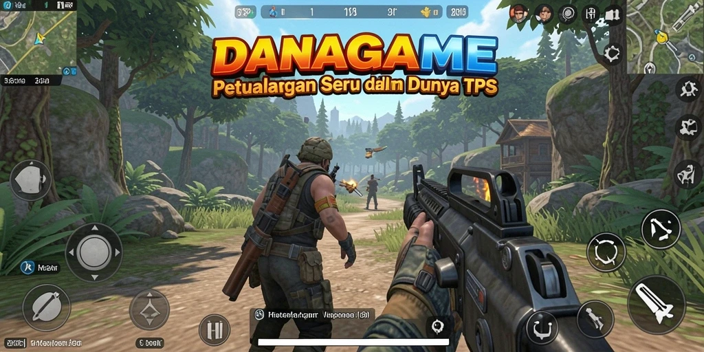 Tangkapan layar permainan menunjukkan aksi seru dan grafis memukau dalam <strong>DANAGAME</strong>.
