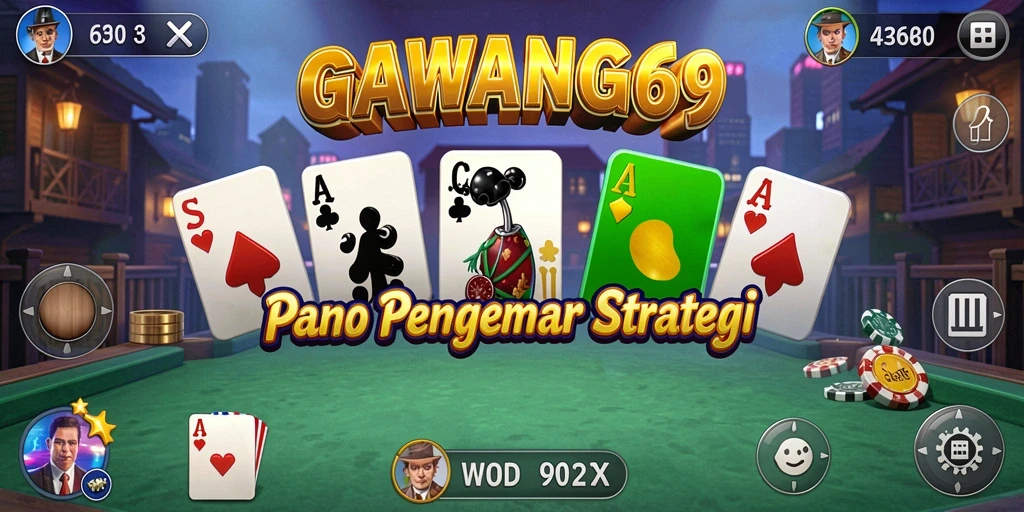 Screenshot GAWANG69 menampilkan gameplay seru permainan Domino.