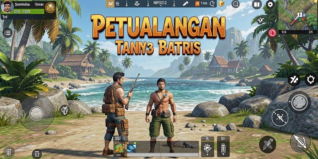 Screenshot MPO2121 menampilkan keindahan dunia terbuka dalam gameplay.