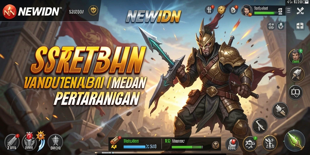 Tangkapan layar dari gameplay <strong>NEWIDN</strong> menunjukkan strategi mendalam dan pertempuran yang seru.