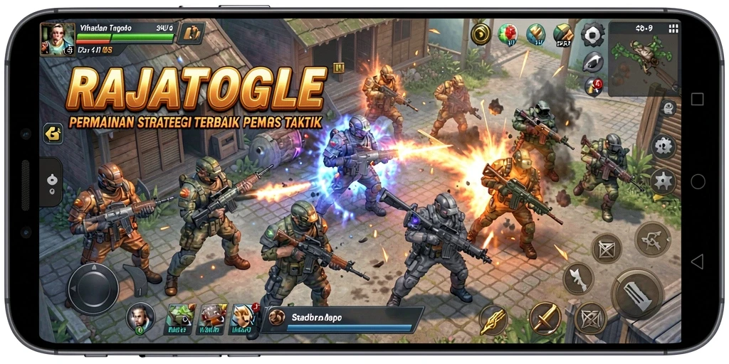 Tampilan permainan strategis yang menantang di RAJATOGEL.