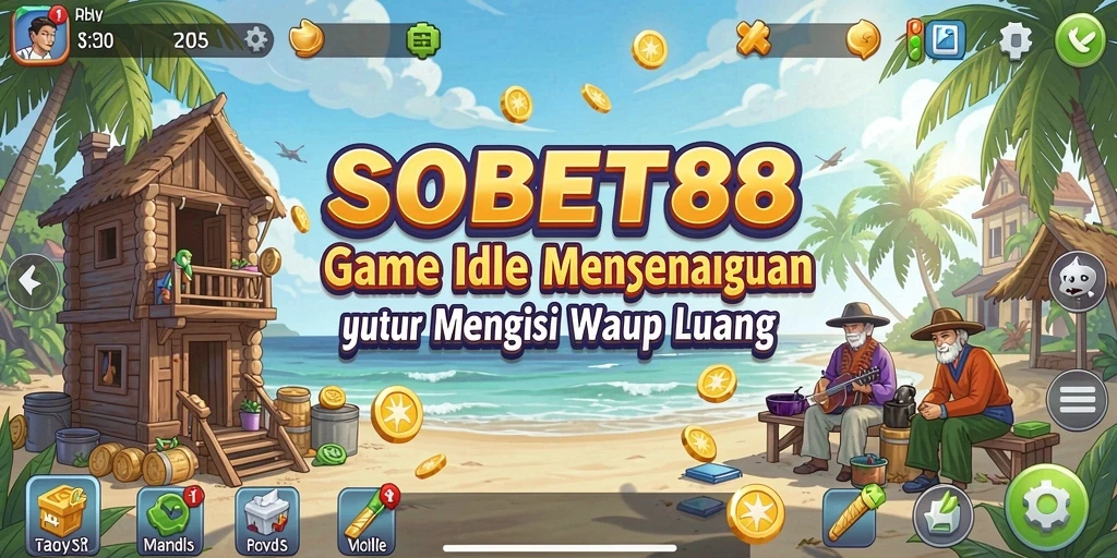 Demo gameplay SOBET88 menampilkan karakter yang berkembang dengan cepat.