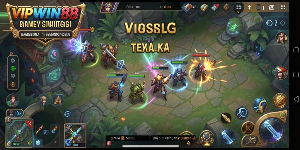 Tampilan gameplay menarik dari VIPWIN88 yang memukau.